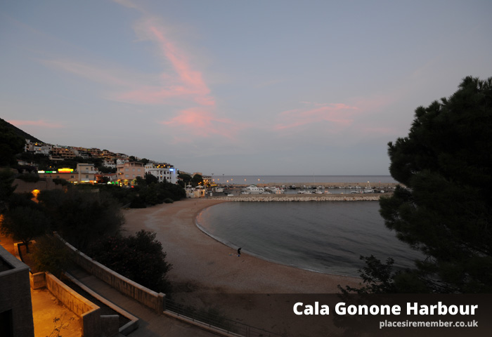 Cala Gonone harbout