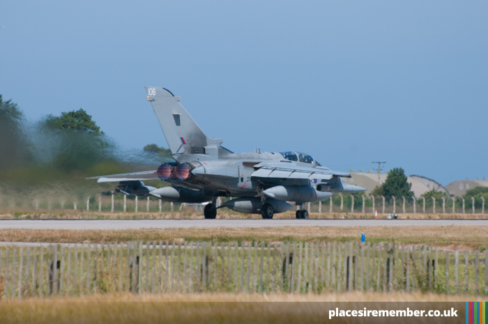 Tornado taking off from RAF Lossiemouth